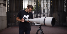 The Giant Canon EF 1200mm In Action