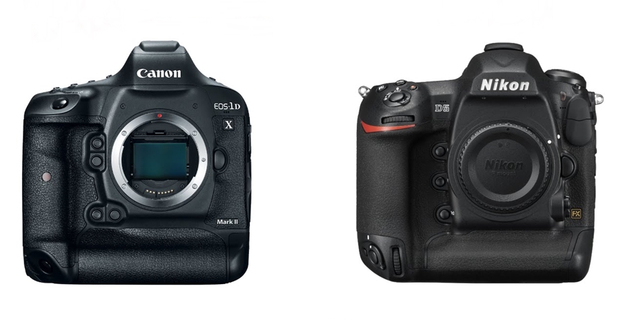 The Ultimate Camera Comparison - Canon EOS-1D X Mark II vs. Nikon D5